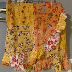 Printed summer skirt